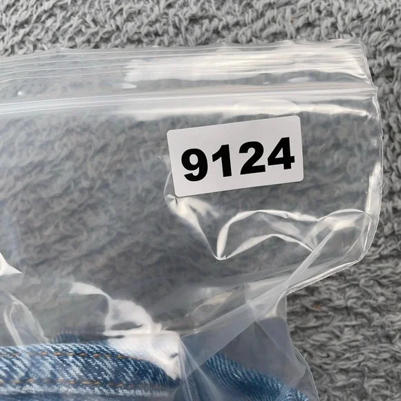 Vintage Levis Jeans Mens 32x34 Fits 29x34 Blue 550 Relaxed Fit Orange Tab 90s - Picture 13 of 13